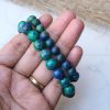Azurite With Malachite Bracelet - Image 2