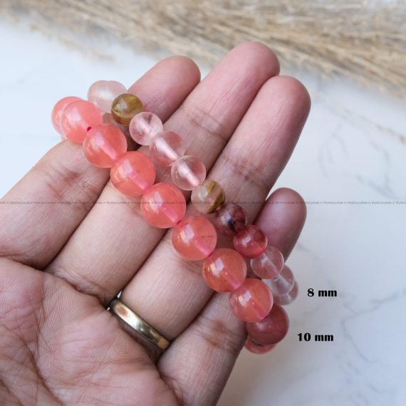 Cherry Quartz Bracelet