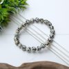 Dalmatian Jasper Diamond Cut Bracelet - Image 2
