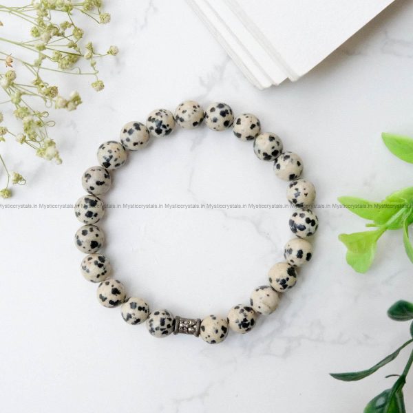 Dalmatian Jasper Bracelet