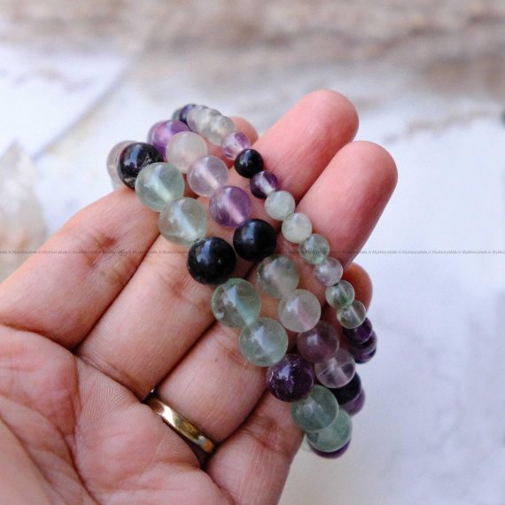 Multi Fluorite Bracelet