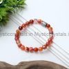 Red Sulemani Diamond Cut  Bracelet - Image 2