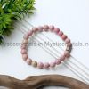Rhodochrosite Diamond Cut Bracelet - Image 2
