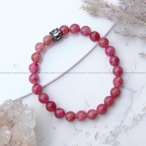 Strawberry Quartz Bracelet - Image 2