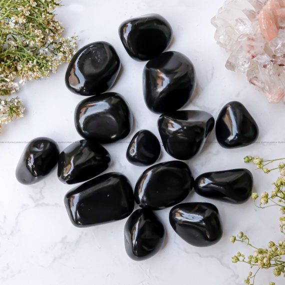 Black Obsidian Tumble