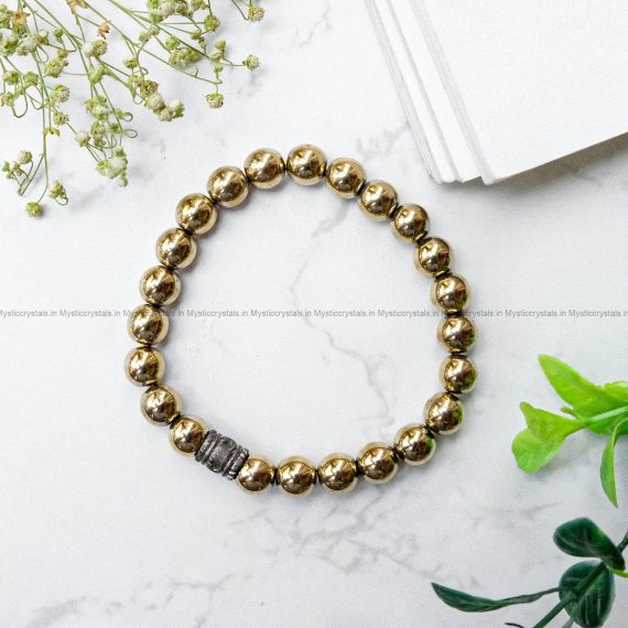Golden Hematite Bracelet