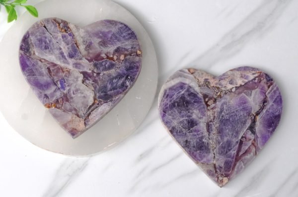 AMETHYST HEART SHAPE