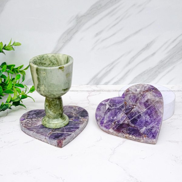 AMETHYST HEART SHAPE