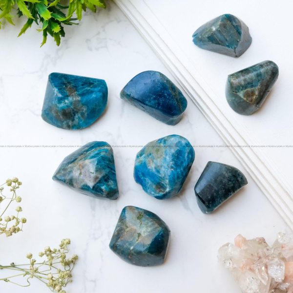 Premium Blue Apatite Tumble - Image 4