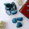 Premium Blue Apatite Tumble - Image 2