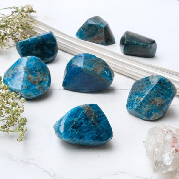 Premium Blue Apatite Tumble - Image 3