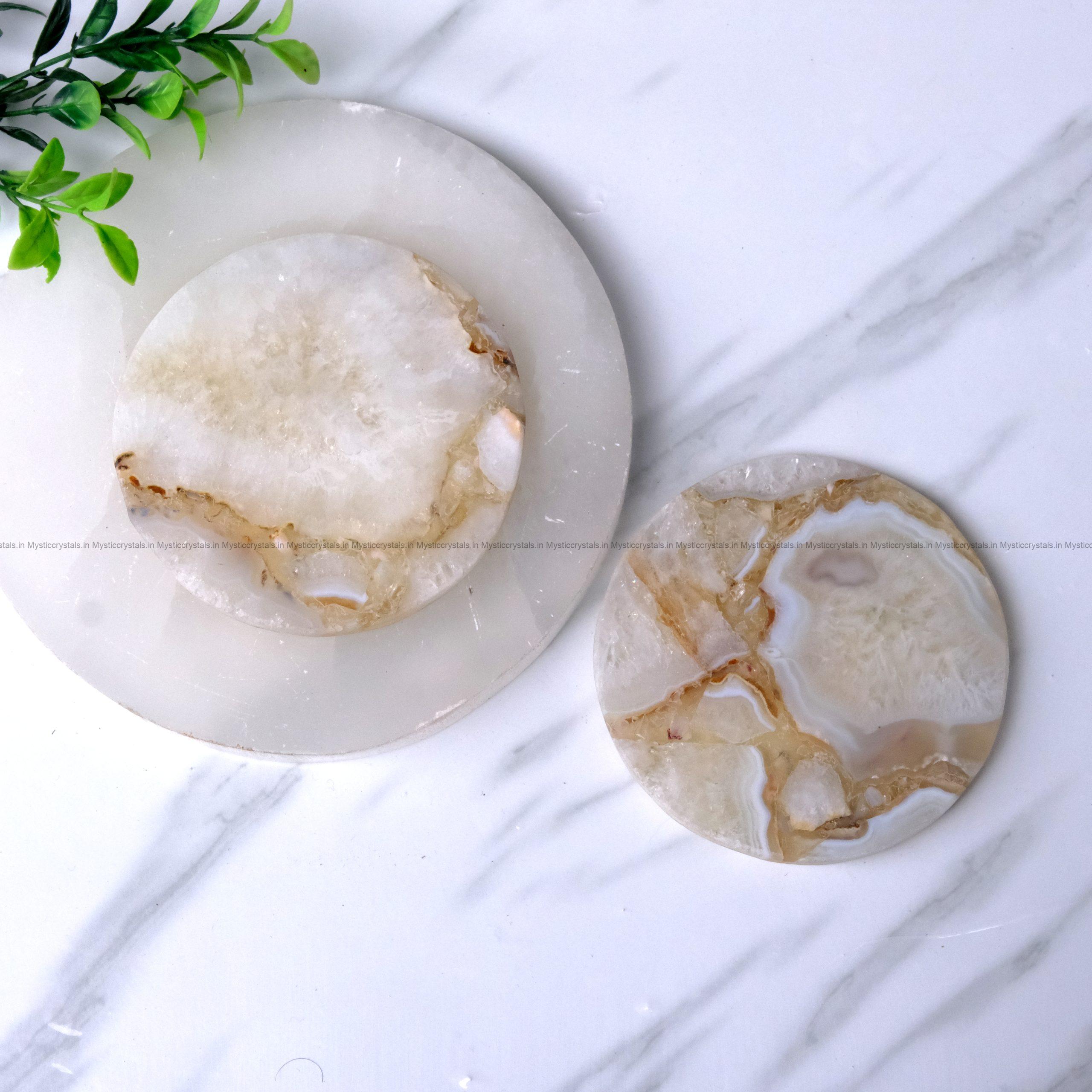 FRUIT AGATE CIRCLE Coaster