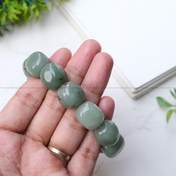 Green Aventurine Tumble Bracelet - Image 4
