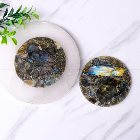 Labradorite Coaster