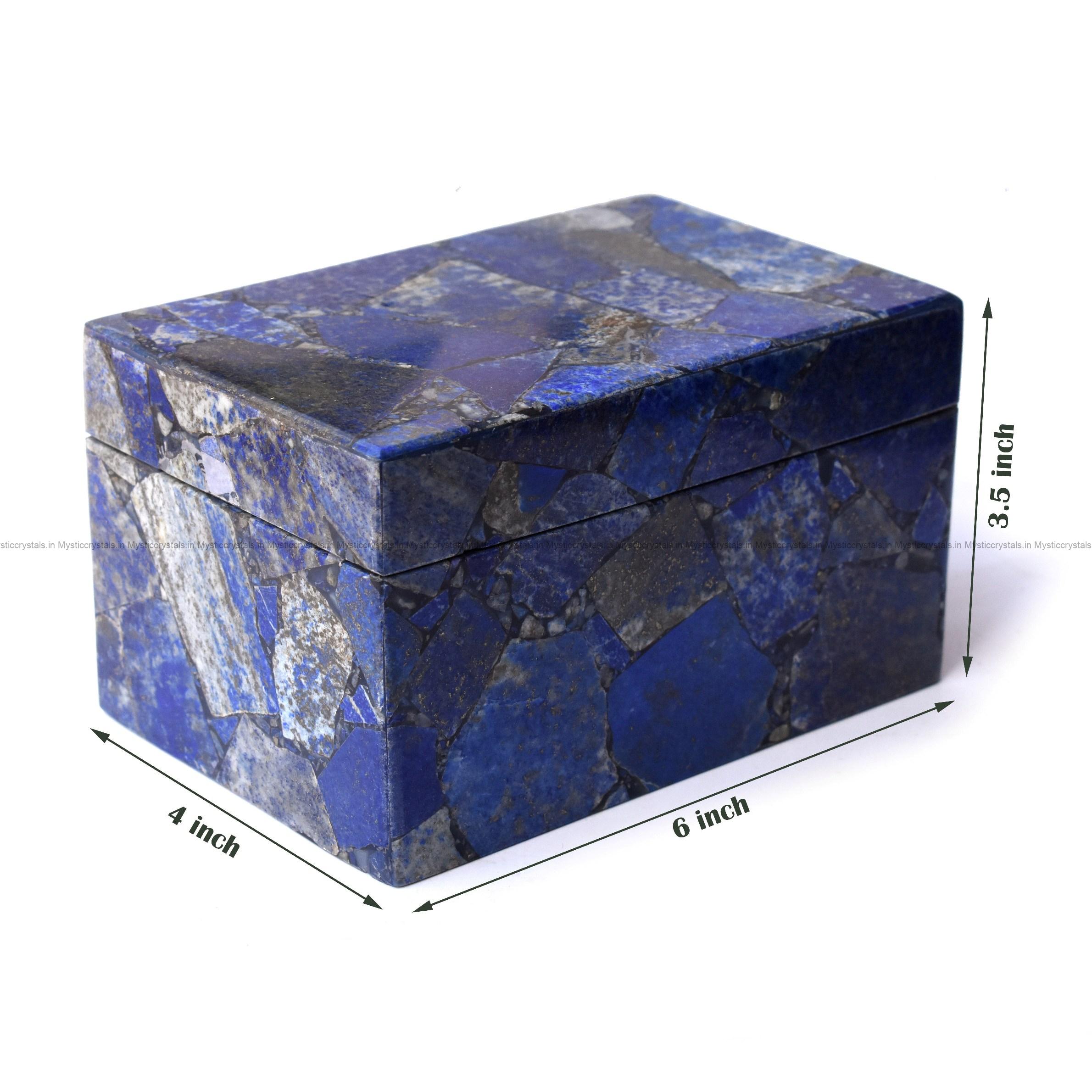 Lapis Lazuli Jewelry Box