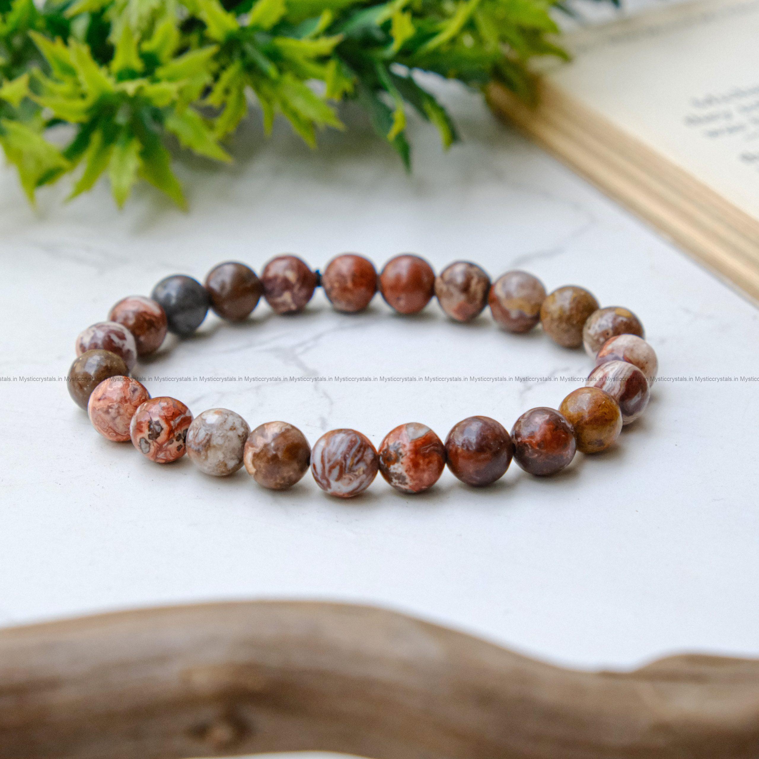 Leopard skin jasper bracelet shop