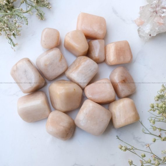 Peach Moonstone Tumble