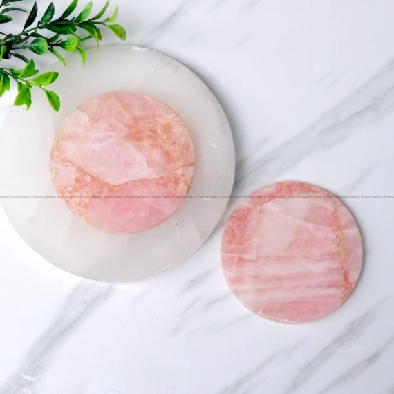 Rose Quartz Coaster