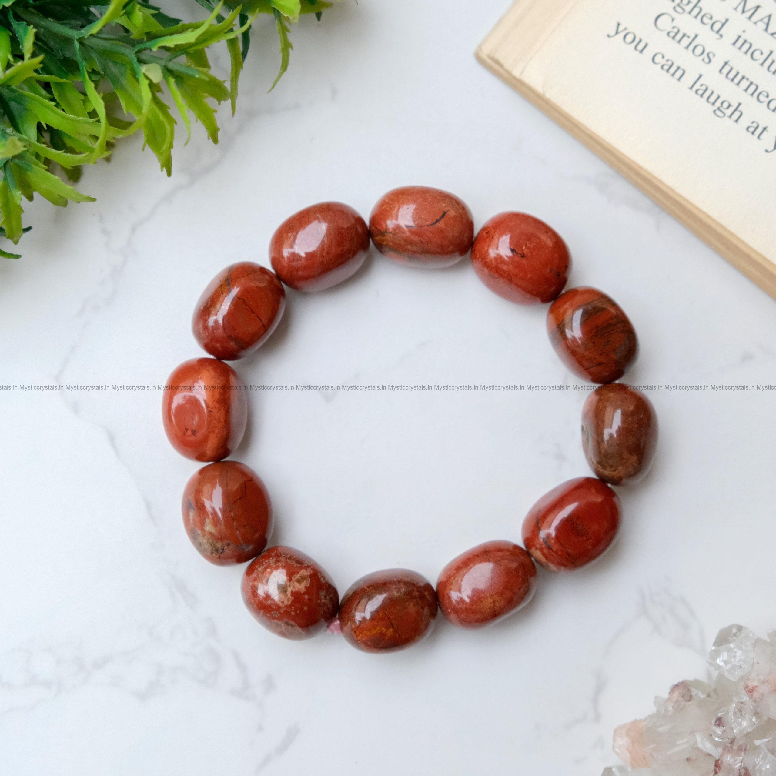 Red Jasper Tumble Bracelet - Image 3