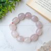 Rose Quartz Tumble Bracelet - Image 2