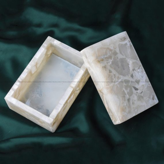 Selenite Jewelry Box