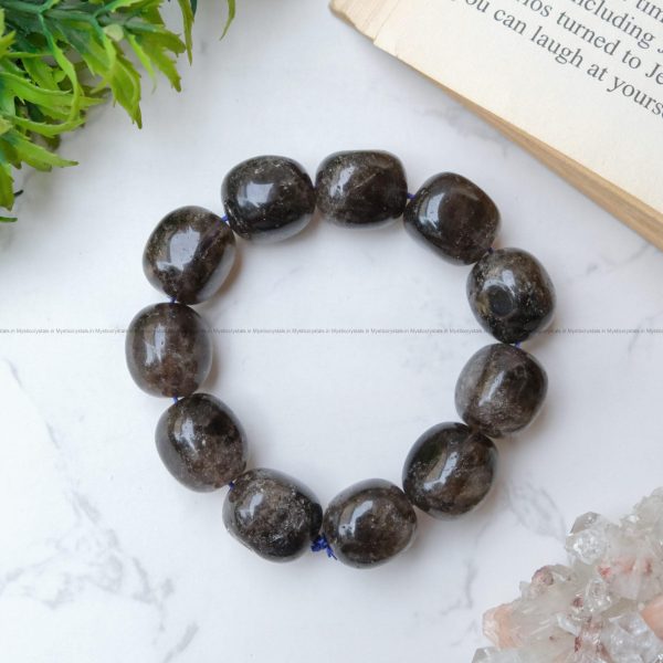 Smoky Quartz Tumble Bracelet - Image 4