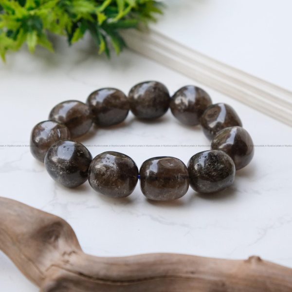 Smoky Quartz Tumble Bracelet