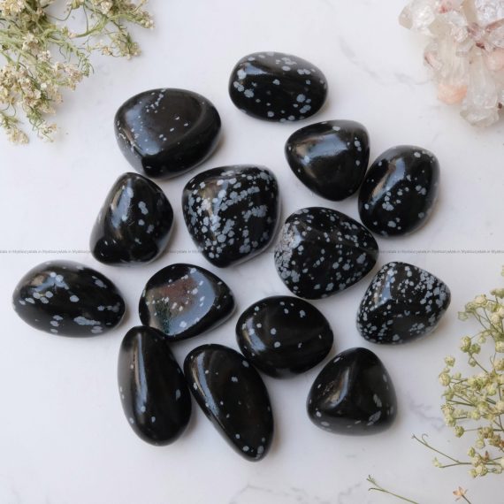 Snowflake Obsidian Tumble