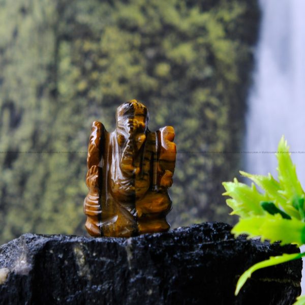 Tiger Eye Ganesha