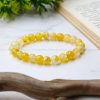 Premium Yellow Fire Agate Bracelet