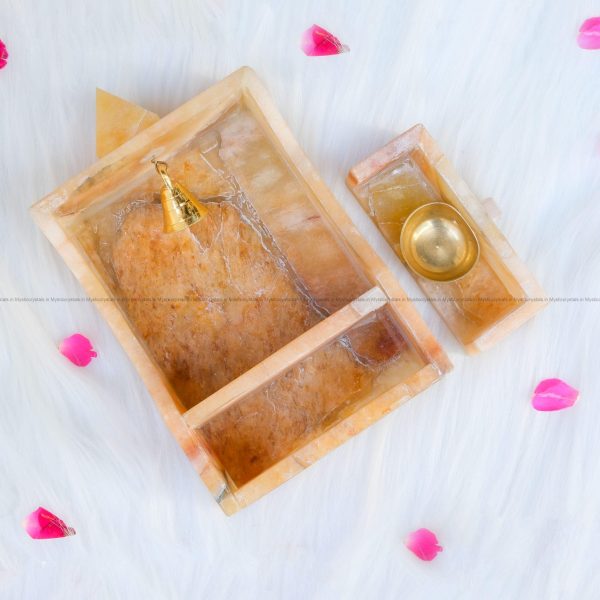 Yellow Aventurine Crystal Temple