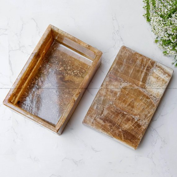 Aragonite Jewelry Box