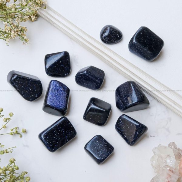 Blue Goldstone Tumble - Image 4