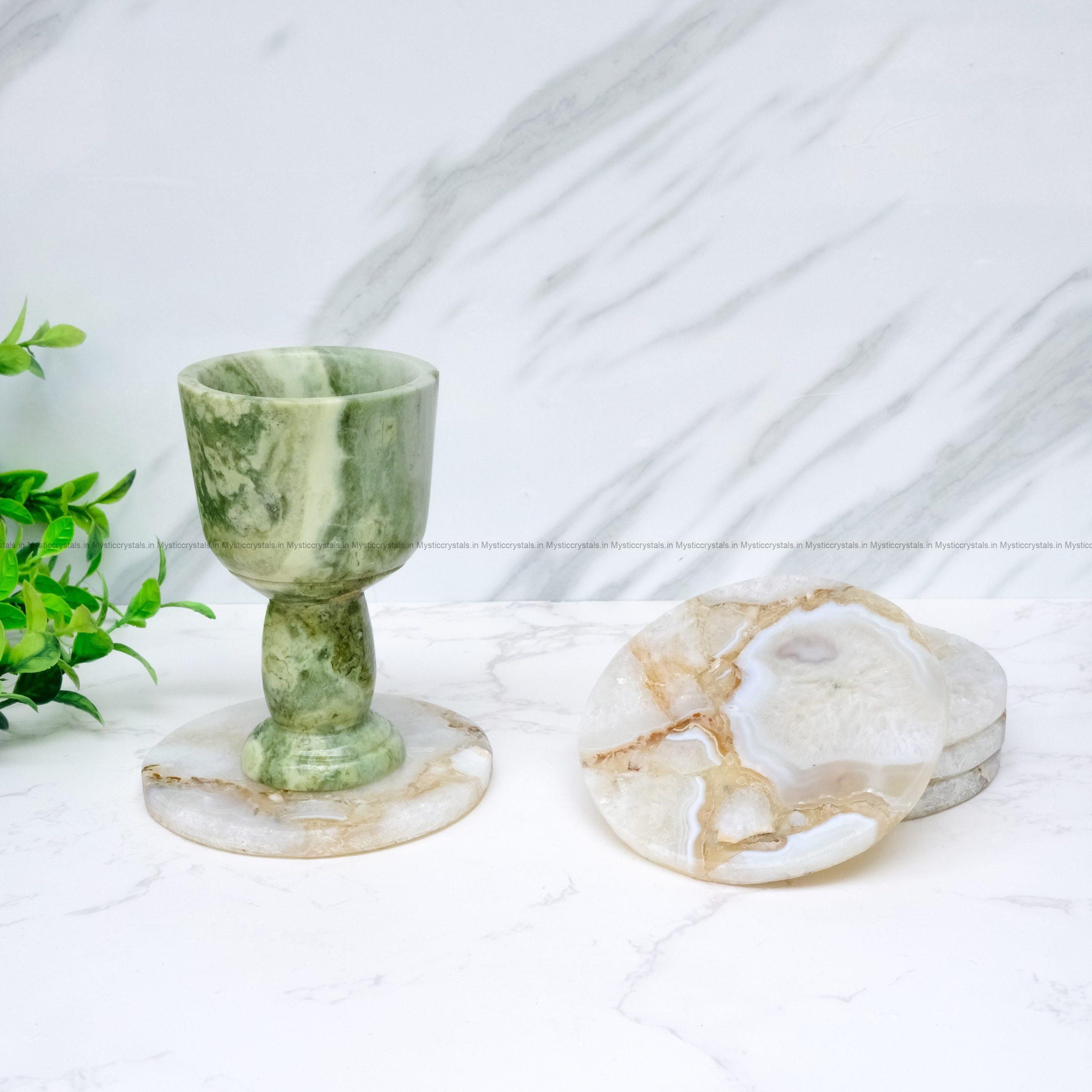 FRUIT AGATE CIRCLE Coaster