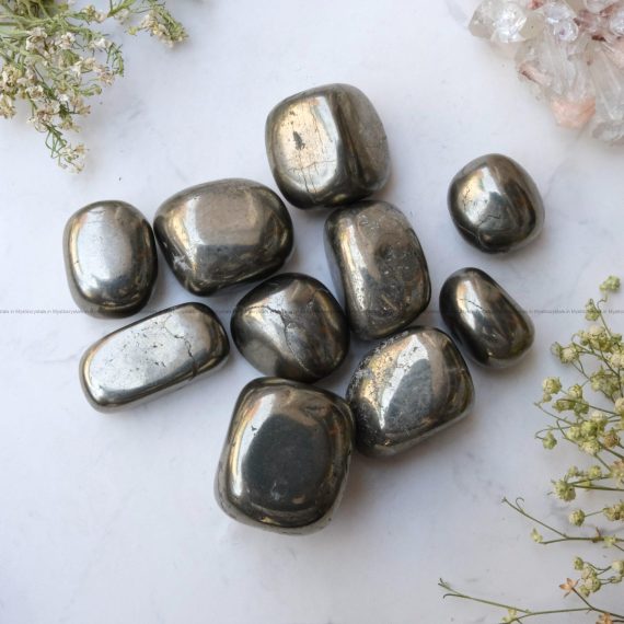 Golden Pyrite Tumble