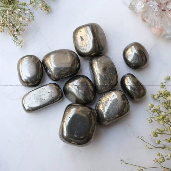 Golden Pyrite Tumble