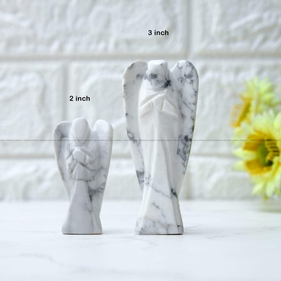 Howlite Angel
