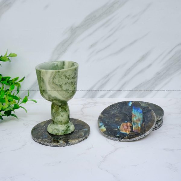 Labradorite Coaster