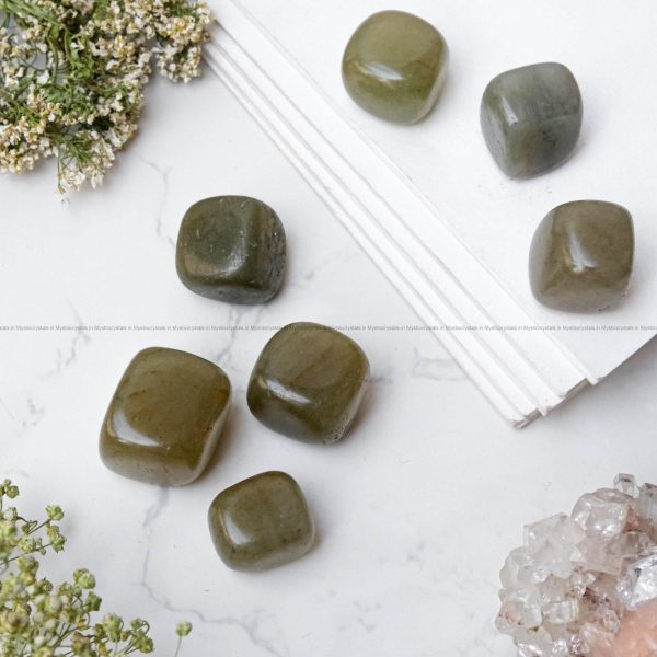 Light Green Aventurine Tumble - Image 3