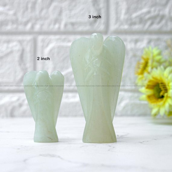 Green Aventurine (Light) Angel