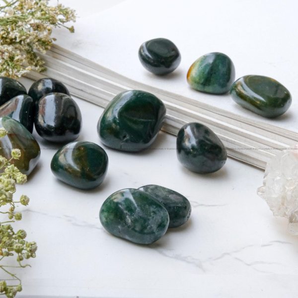 Moss Agate Tumble - Image 3