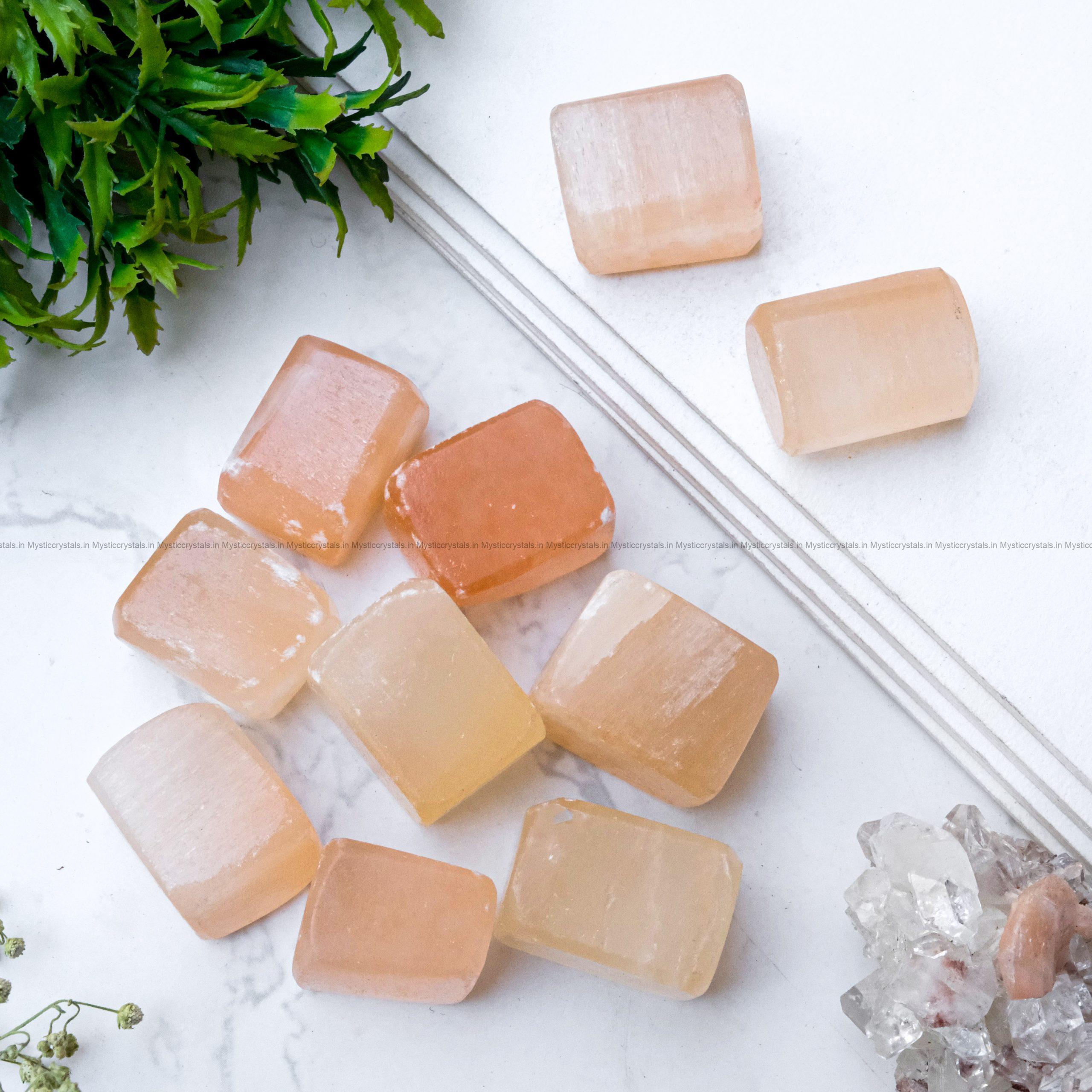 Orange Selenite Tumble - Image 4