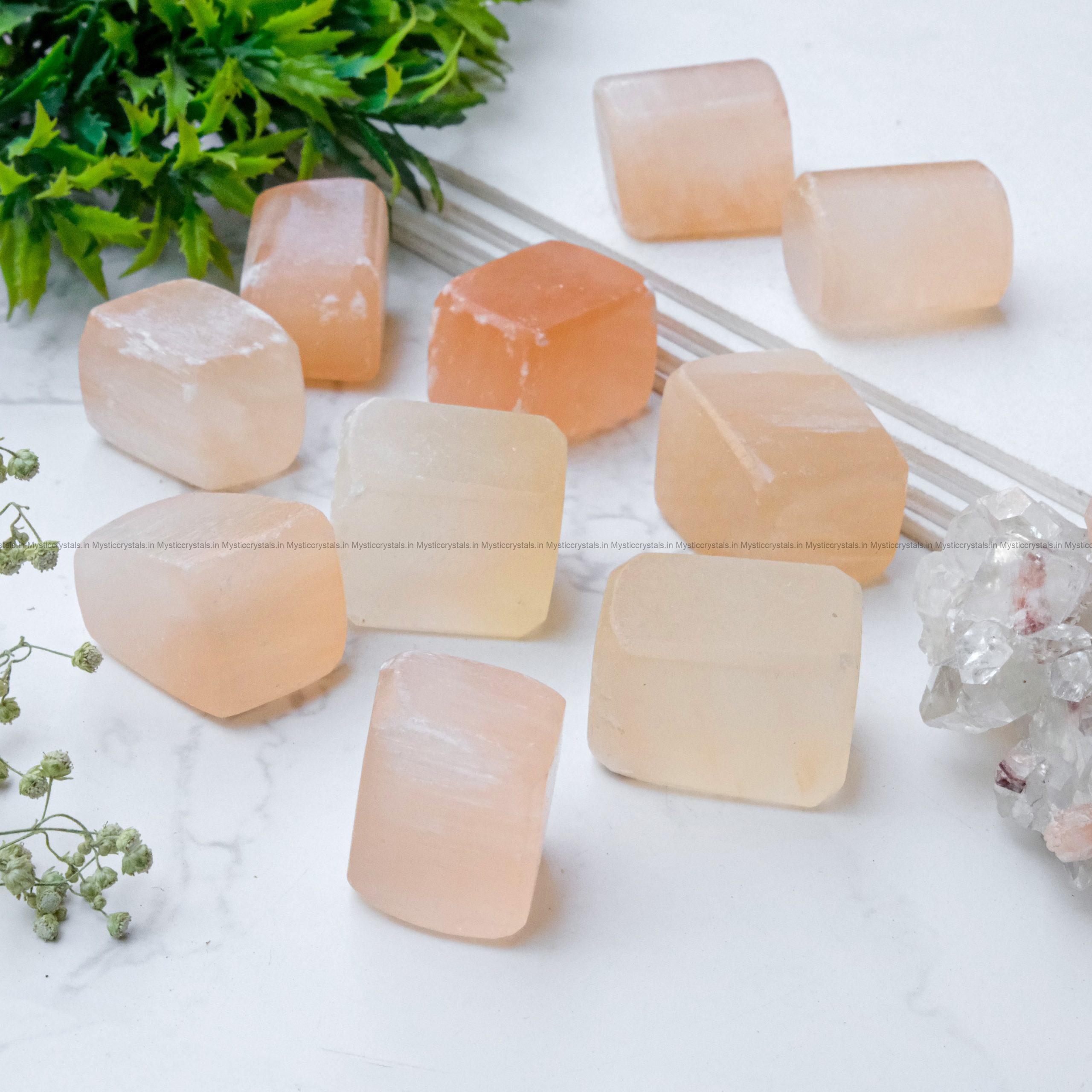 Orange Selenite Tumble - Image 3