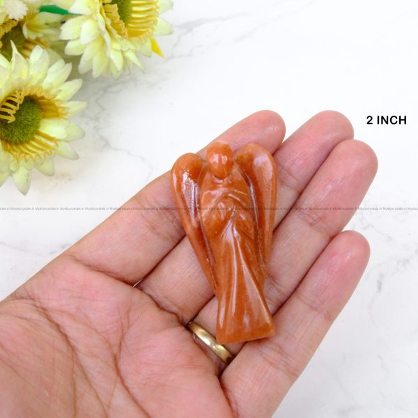 Red Aventurine Angel - Image 4