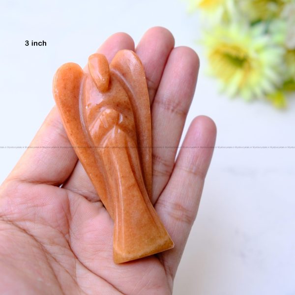 Red Aventurine Angel - Image 3