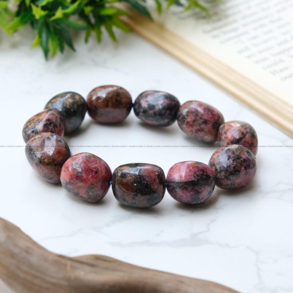 Rhodonite Tumble Bracelet