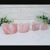 Rose Quartz Pair Mandarian Duck