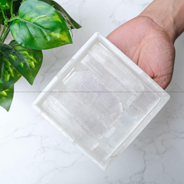 Selenite Crystal tray