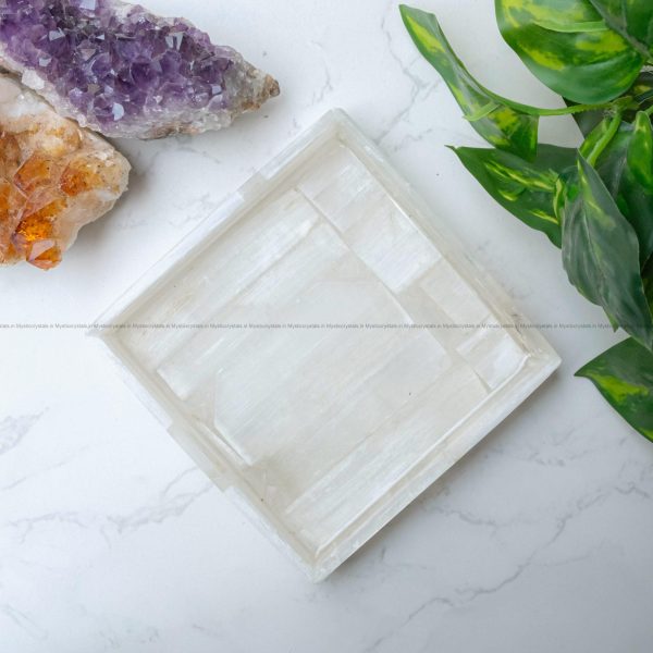 Selenite Crystal tray