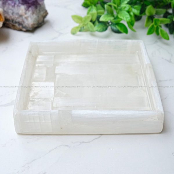 Selenite Crystal tray